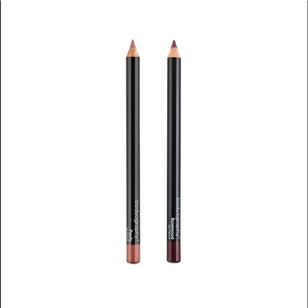 🌈5/$25 Bodyography Lip Pencil Set Pouty/Rosewood